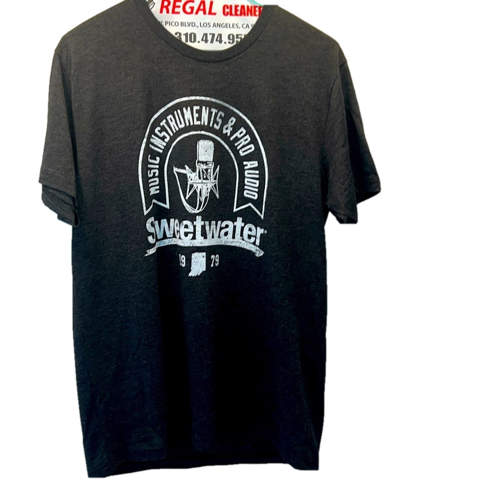 Next Level Apparel Tee Shirt, NWT, SZ L, PTP 21”, L 29”, Vintage, Black
